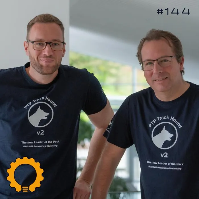 Details zur Podcast Episode #144 Die unterschätzte Macht der Zeit: Wie NTP und PTP die Welt synchronisieren mit Daniel Boldt und Thomas Behn von Meinberg