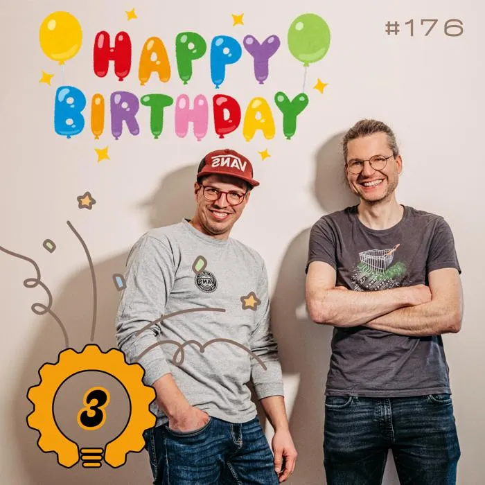 Details zur Podcast Episode #176 Der Engineering Kiosk wird 3 Jahre alt!