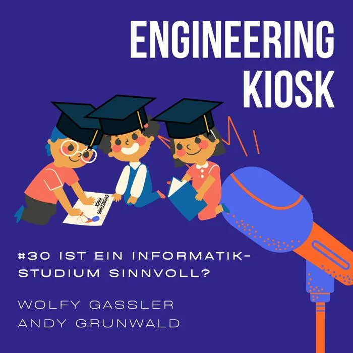 Engineering Kiosk Episode #30 Ist ein Informatikstudium sinnvoll? Welche Ausbildung für Devs?