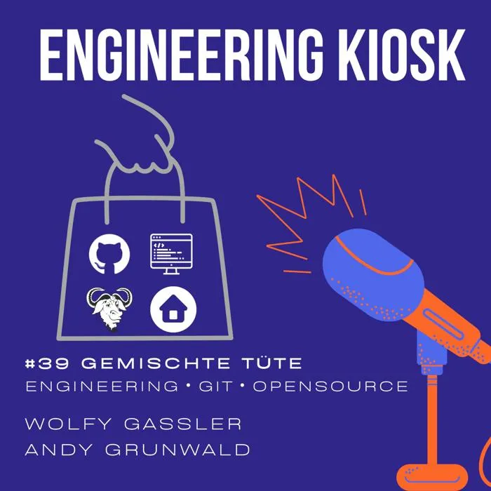 Details zur Podcast Episode #39 Gemischte Tüte: Software Engineer, Github, OpenSource, Git und HomeOffice