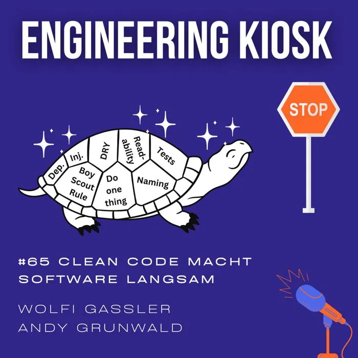 Engineering Kiosk Episode #65 Clean Code macht Software langsam