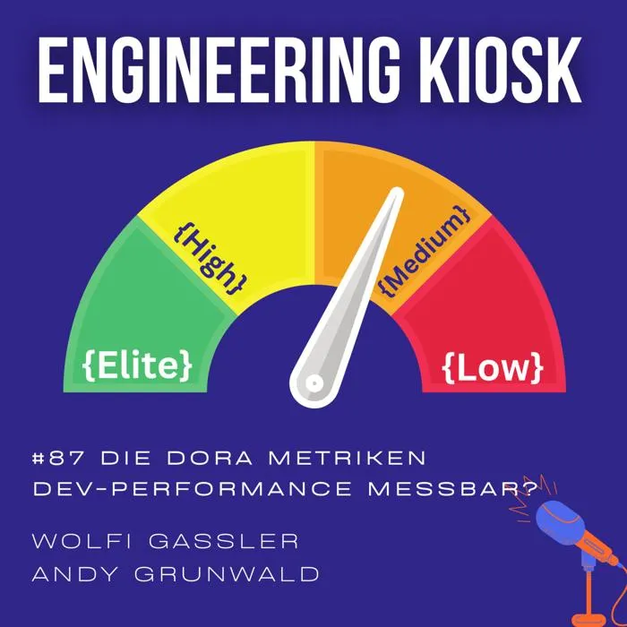 Engineering Kiosk Episode #87 Die DORA-Metriken: Ist Software-Entwicklungs-Performance messbar?